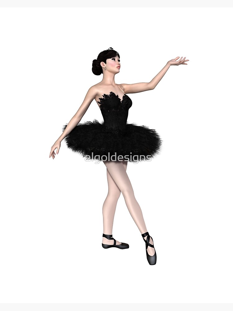 Ballerina from Swan Lake" Art by algoldesigns | Redbubble