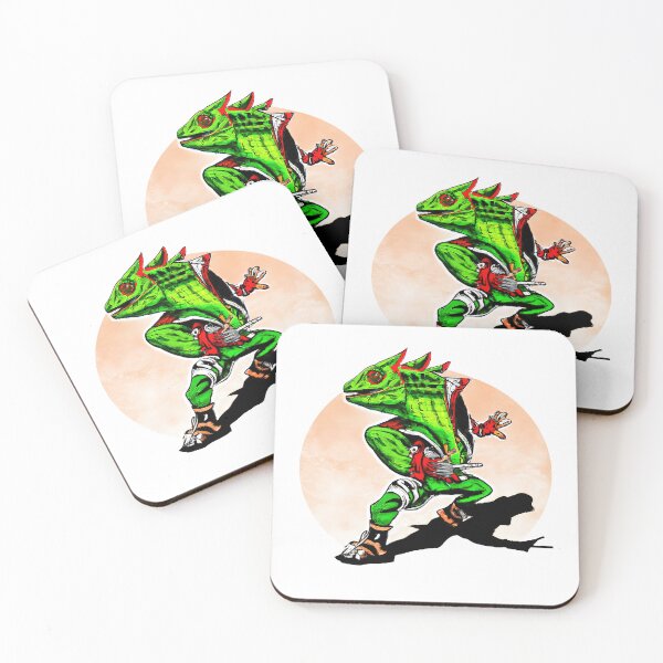 Item preview, Iguana Man - Retro Lizard - Reptile Punk designed and sold by DeWinnes.