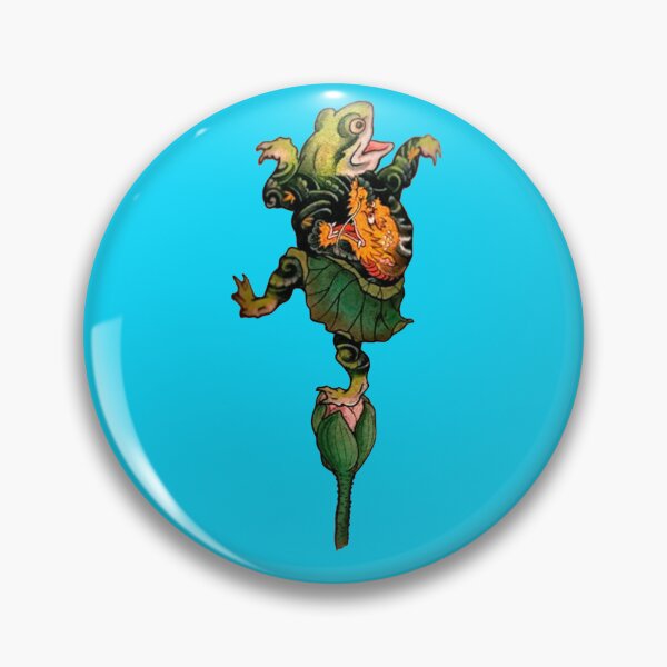Item preview, Frog On The Flower Of A Lily Pad designed and sold by VictorIos.