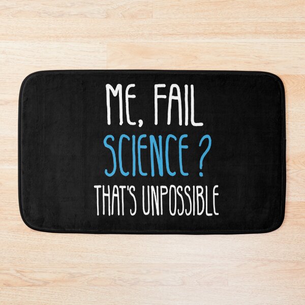Item preview, Me Fail Science That's Unpossible. Funny Science Student back to school designed and sold by CHOOSEYOURS SHOP.