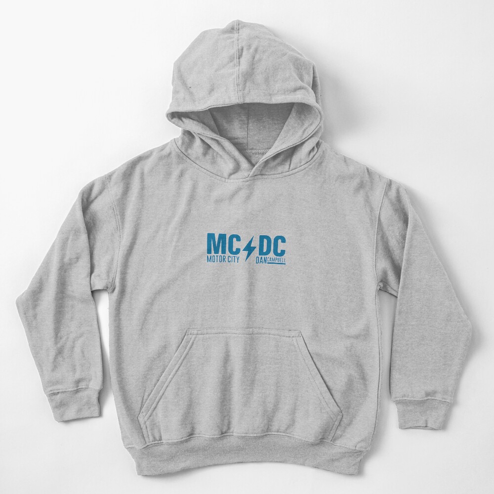 TeeShirtPalace Mcdc Motor City Dan Campbell Funny Football Kids Hoodie