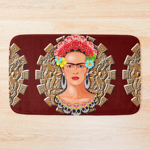 Item preview, Frida Kahlo Aztec Golden Sun designed and sold by BluedarkArt.