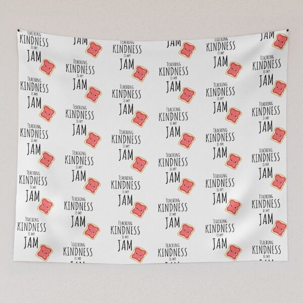 Item preview, Teaching Kindness is My Jam Teacher T-shirt designed and sold by Nerdygirlteez.