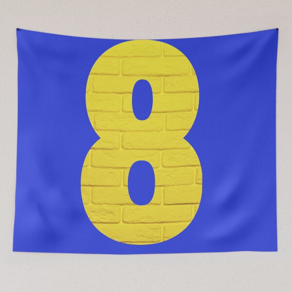 Item preview, UNIQUE Number 8  designed and sold by starfishstuff.