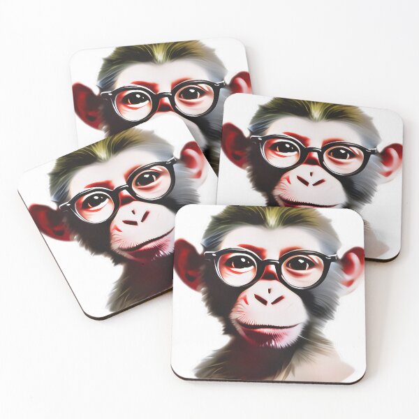 Item preview, Intelligent Geek Chimpanzee Primate designed and sold by Grewtrel.