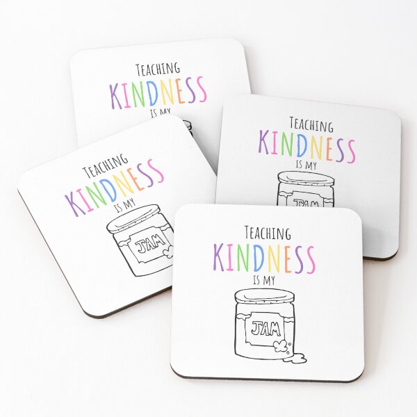 Item preview, Teaching Kindness is My Jam Teacher T-shirt designed and sold by Nerdygirlteez.