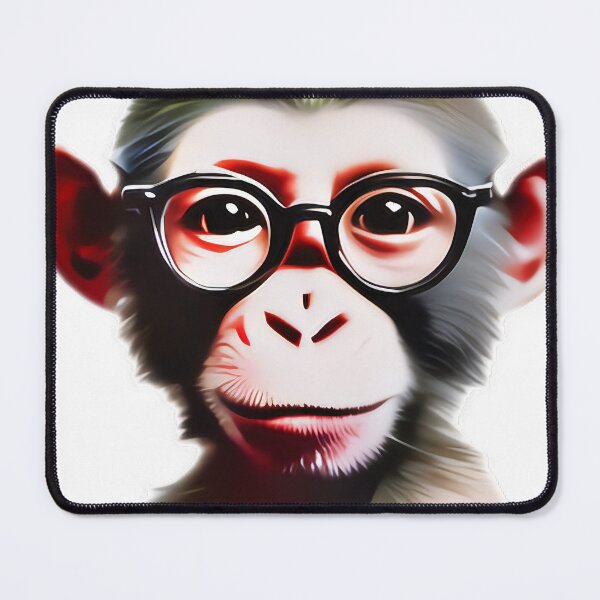 Item preview, Intelligent Geek Chimpanzee Primate designed and sold by Grewtrel.