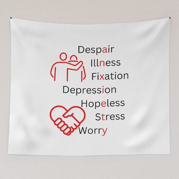 Item preview, Anxiety Assistance designed and sold by LifeLongTees ..
