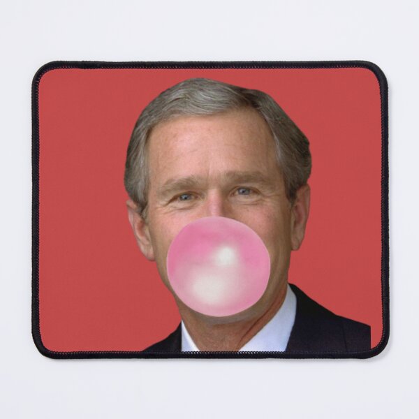 Item preview, George Bush Junior Funny Bubble Gum Portrait designed and sold by Teetans.