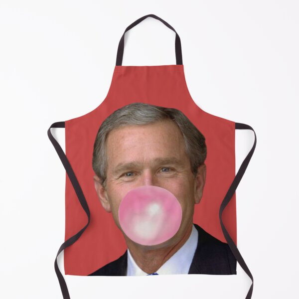 Item preview, George Bush Junior Funny Bubble Gum Portrait designed and sold by Teetans.
