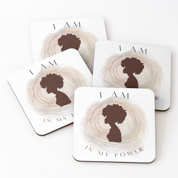 Item preview, I Am In My Power (Brown) designed and sold by MindedInc.