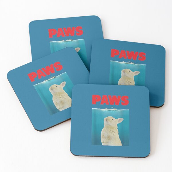 Item preview, Paws Bunny TShirt Funny Parody  Rabbit Lover Gifts  designed and sold by DesertMoonLA.