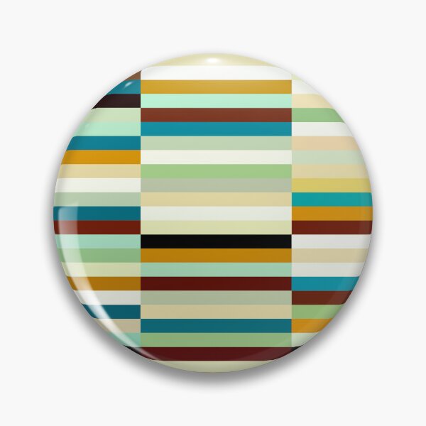 Item preview, Etchnic Scandinavian Pattern - Horizontal Random Stripes - Green designed and sold by MyArt23.