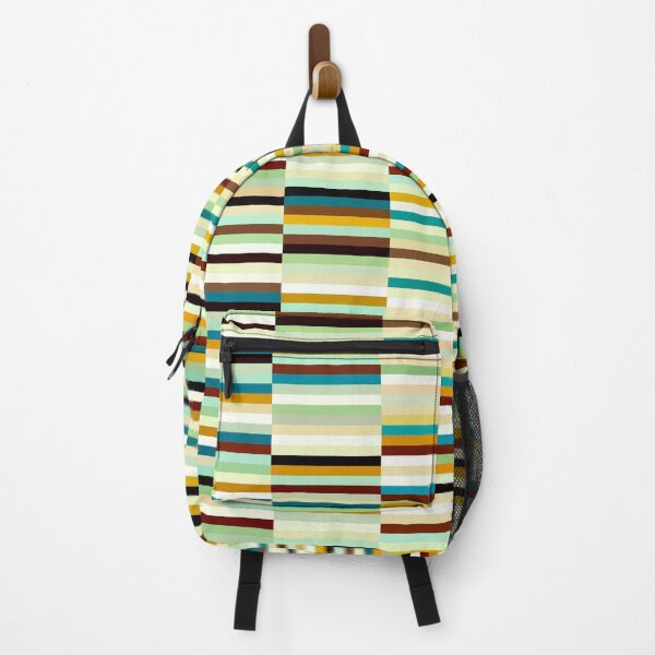 Item preview, Etchnic Scandinavian Pattern - Horizontal Random Stripes - Green designed and sold by MyArt23.