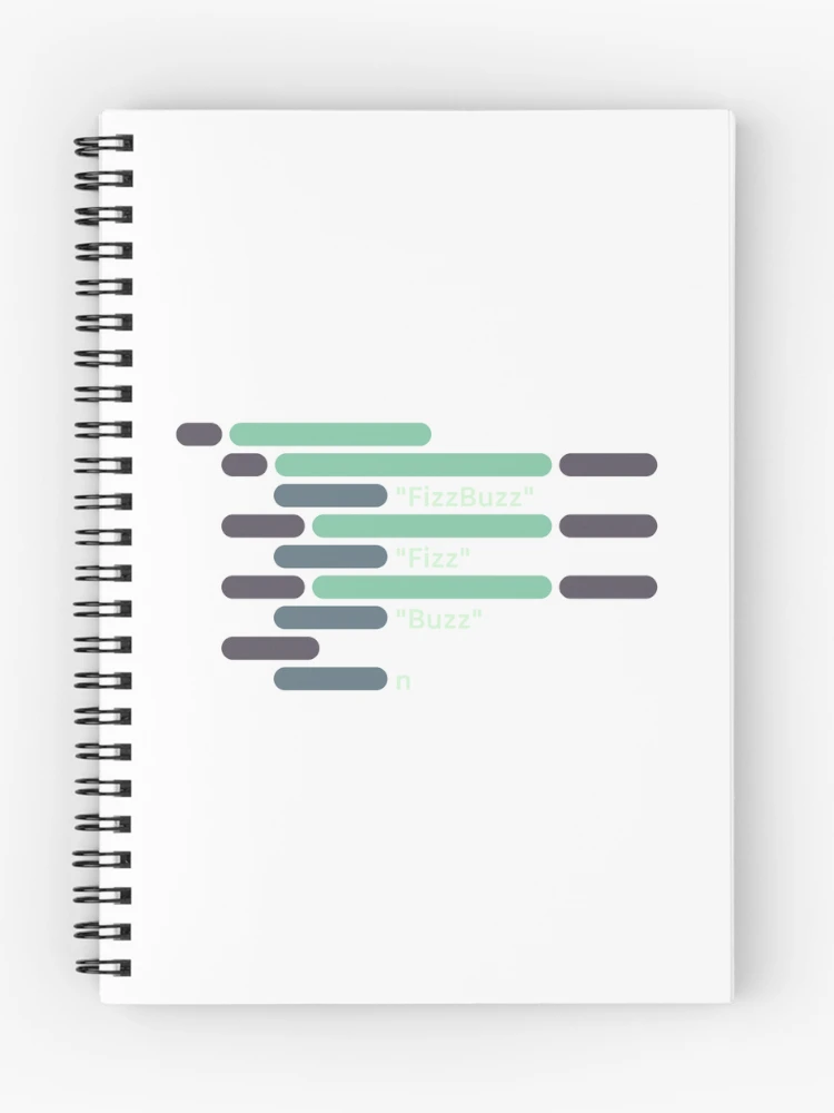 Thumbnail 1 of 3, Journal, Abstract FizzBuzz algorithm designed and sold by cheeryscript.