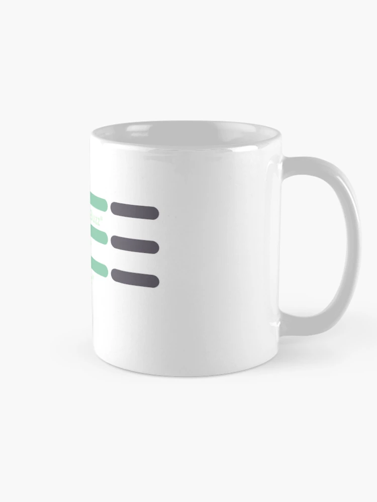 Thumbnail 3 of 6, Coffee Mug, Abstract FizzBuzz algorithm designed and sold by cheeryscript.