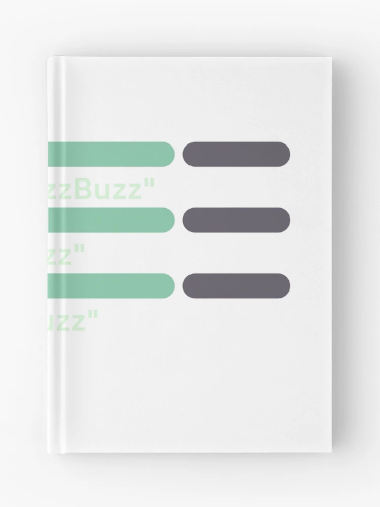 Thumbnail 1 of 3, Journal, Abstract FizzBuzz algorithm designed and sold by cheeryscript.