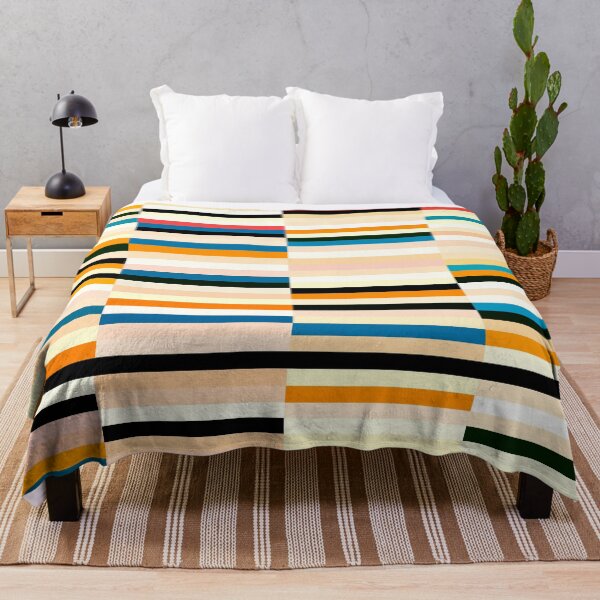 Item preview, Etchnic Scandinavian Pattern - Horizontal Random Stripes designed and sold by MyArt23.
