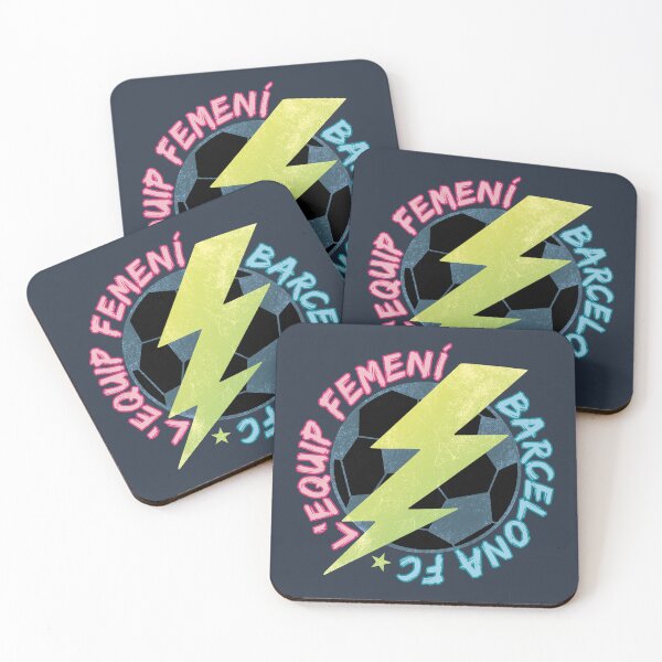 Item preview, Barcelona Femeni Lightning Flash (WOSO/Futfem) designed and sold by Numero14.
