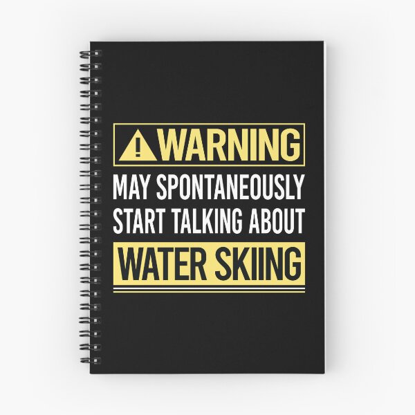 Item preview, Warning About Water Skiing designed and sold by WrightTrouble.