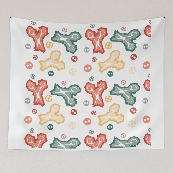 Item preview, scissors and buttons pattern designed and sold by irina egorova.