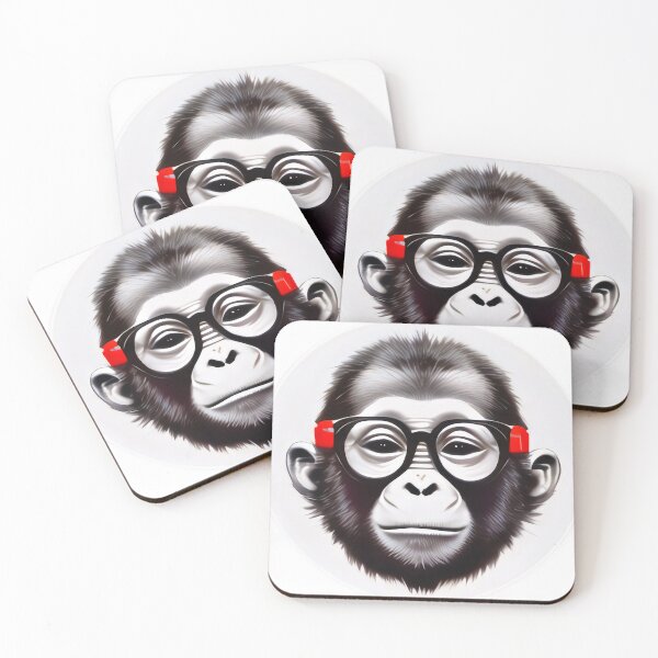 Item preview, Hipster Monkey designed and sold by Grewtrel.