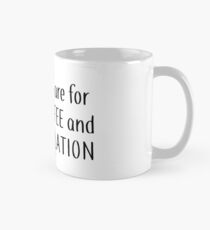 Mornings are for COFFEE and CONTEMPLATION: Officer Hopper, STRANGER THINGS Mug