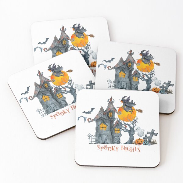 Item preview, Halloween spooky scary home witches ghost pumpkin costume graphic designed and sold by Mirandum.