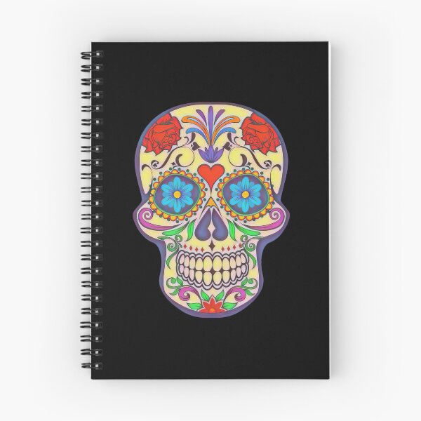 Item preview, Skull with colorful patterns | gift designed and sold by Smoking_Animals .