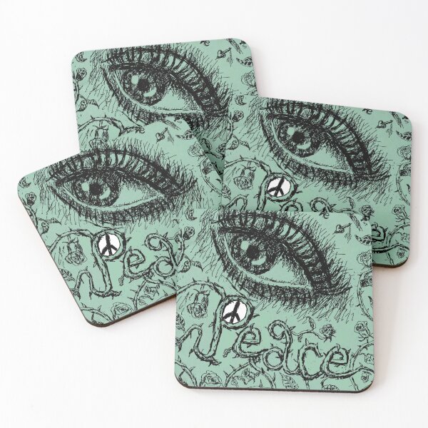 Item preview, Eye with Peace Symbol designed and sold by Vincenzo Blaschi.