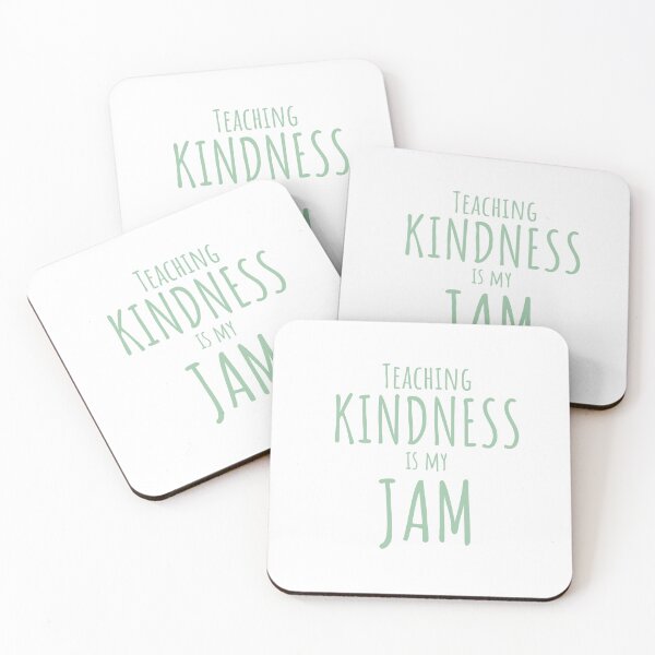 Item preview, Teaching Kindness is My Jam Teacher Sage T-shirt designed and sold by Nerdygirlteez.