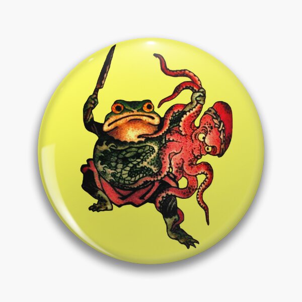 Item preview, Frog Takes On An Octopus designed and sold by VictorIos.