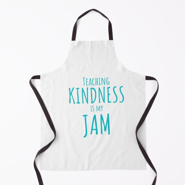 Item preview, Teaching Kindness is My Jam Teacher teal T-shirt designed and sold by Nerdygirlteez.