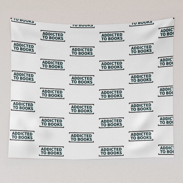 Item preview, Addicted To Reading designed and sold by ArtBySymone.