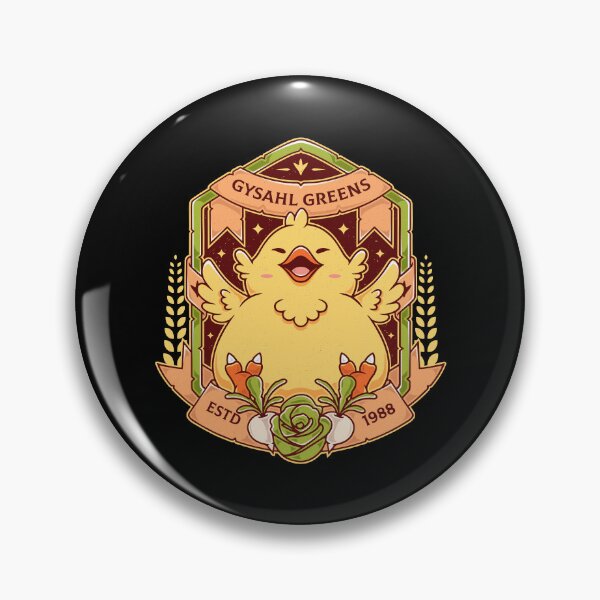 Item preview, Fat Chocobo Gysahl Greens designed and sold by AlundrART.