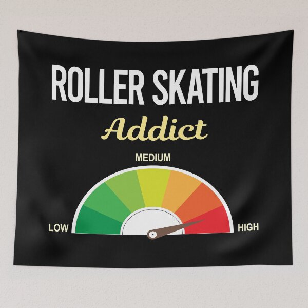 Item preview, Addict Roller Skating Skate Skater designed and sold by PriscillaHerna.