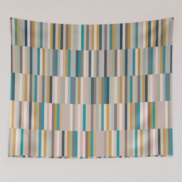 Item preview, Etchnic Scandinavian Pattern - Vertical LInes, Random Stripes designed and sold by MyArt23.
