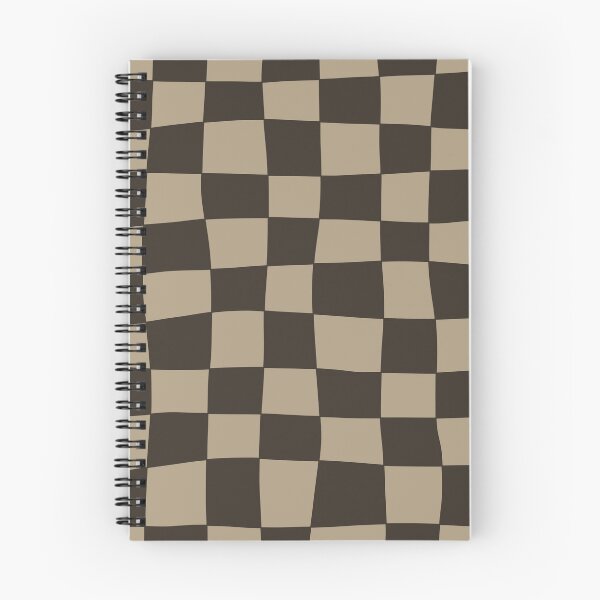 Item preview, Hand Drawn Checkerboard Pattern (brown/beige) designed and sold by Design Minds Boutique.