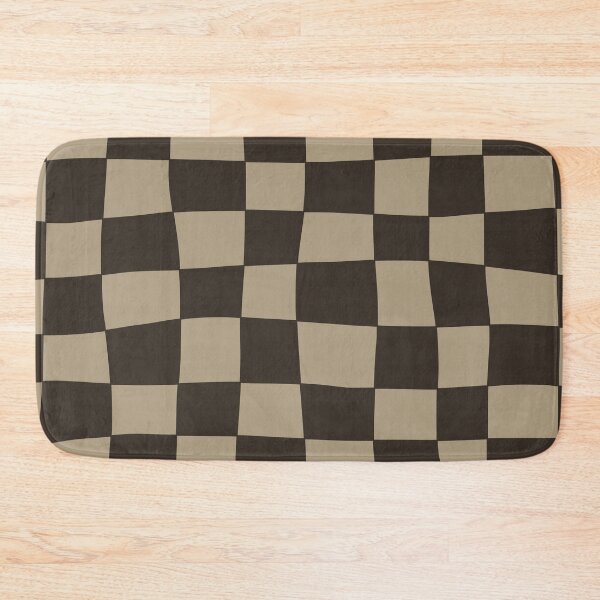 Item preview, Hand Drawn Checkerboard Pattern (brown/beige) designed and sold by Design Minds Boutique.