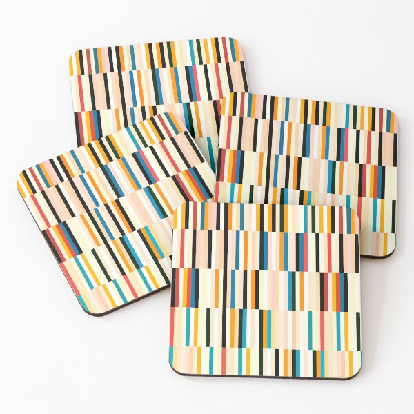 Item preview, Etchnic Scandinavian Pattern - Vertical LInes, Random Stripes designed and sold by MyArt23.