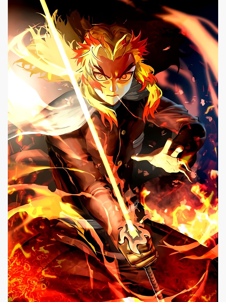 Disover Kyojur0 Master of Flame Premium Matte Vertical Poster