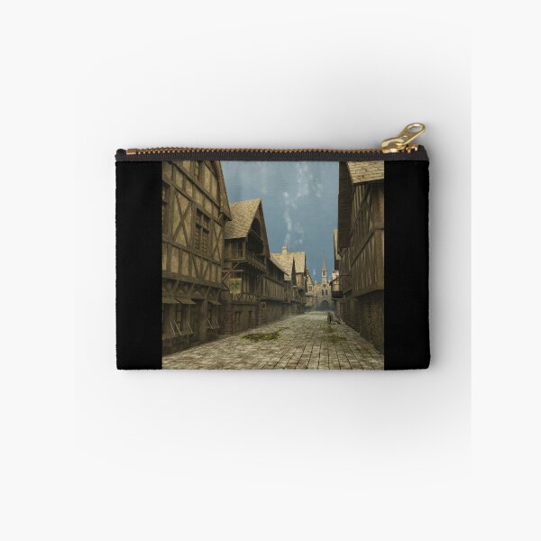 Item preview, Deserted Mediaeval Street Scene designed and sold by algoldesigns.