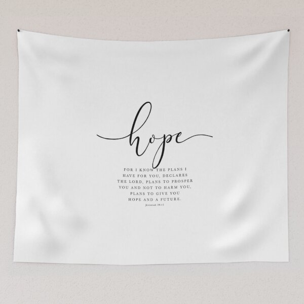 Item preview, Hope The Plans I Have designed and sold by Rowena Jones.