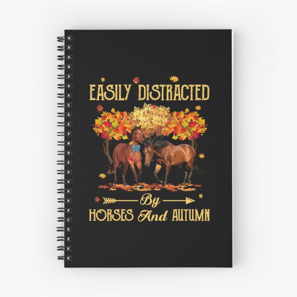 Item preview, Easily Distracted By Horses And Autumn cute funny vintage popular designed and sold by beckadamr.