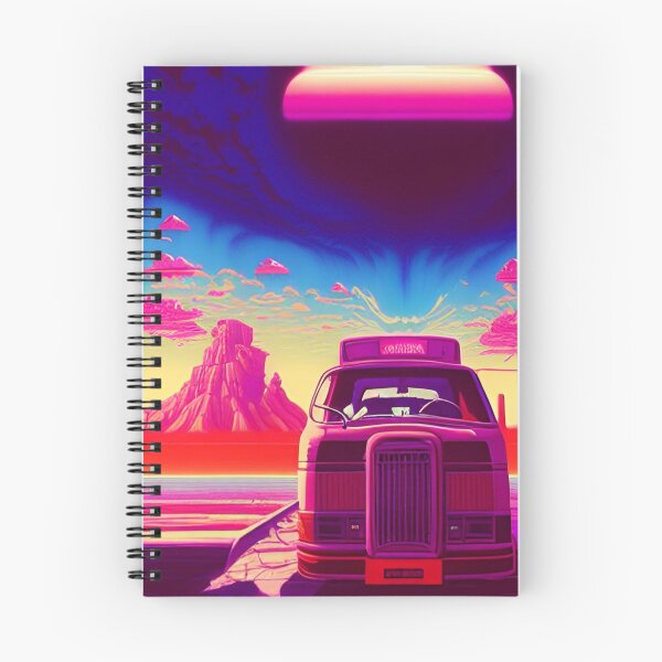 Item preview, Vintage Synth Retro Dreamscape "Minivan" designed and sold by Dreamscape Apparel.