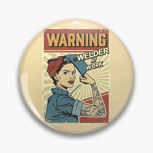Item preview, Funny warning welder at work  designed and sold by TipTopTapo.