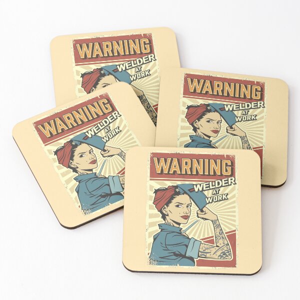 Item preview, Funny warning welder at work  designed and sold by TipTopTapo.