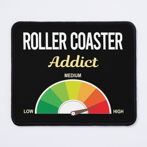 Item preview, Addict Roller Coaster Coasters Rollercoaster designed and sold by PriscillaHerna.