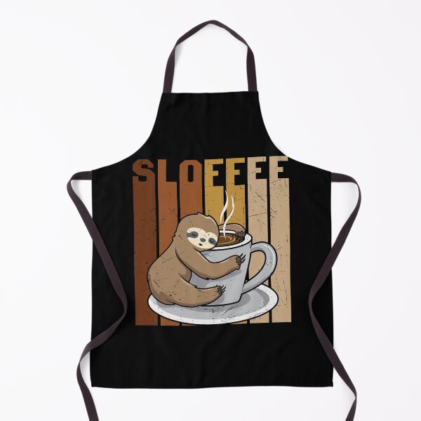 Item preview, SLOFFEE, Sloth With Coffee, Espresso, Vintage, Morning Grumpy designed and sold by Shirtflyer.