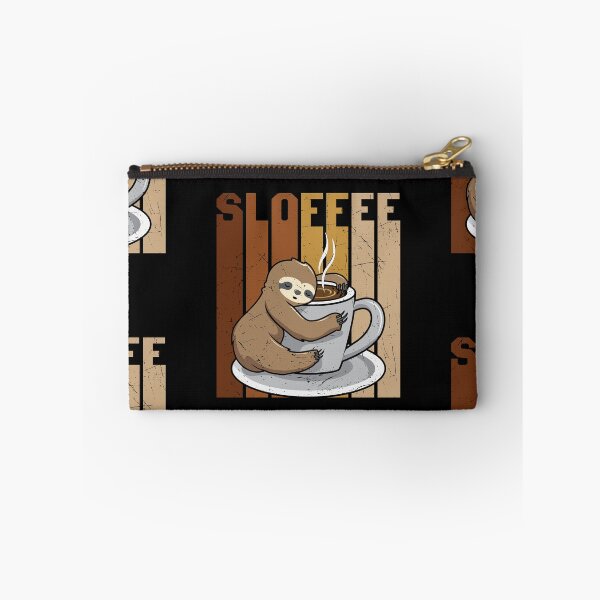 Item preview, SLOFFEE, Sloth With Coffee, Espresso, Vintage, Morning Grumpy designed and sold by Shirtflyer.